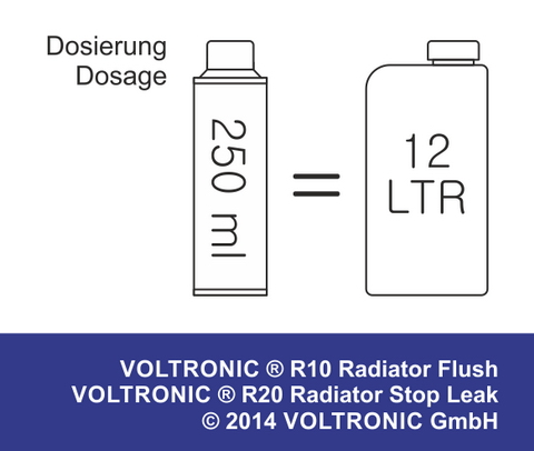 voltronic dosage 250 ml   12 LTR