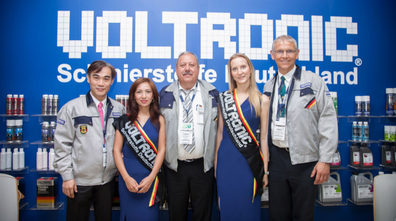 Greeting from the VOLTRONIC exhibition in Automechanika Dubai 2014